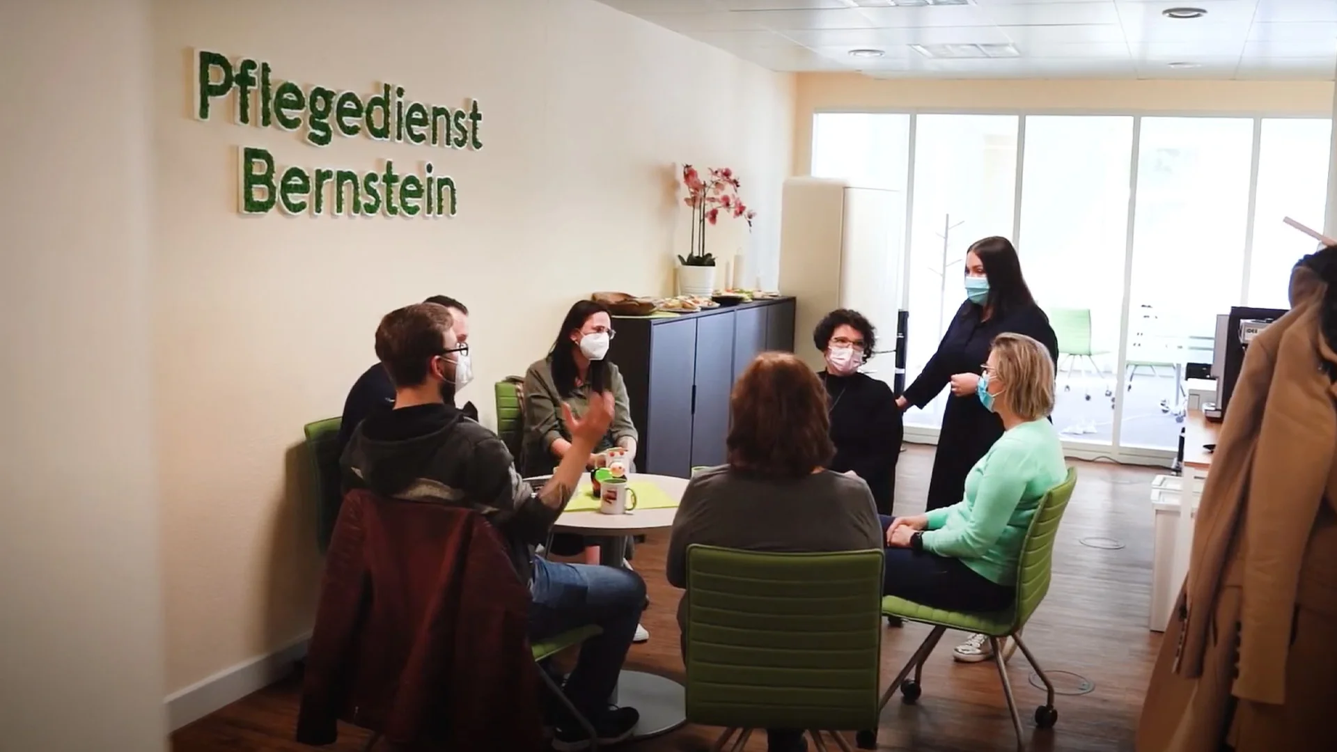 Team Pflegefachkräfte Pflegedienst Bernstein Düsseldorf